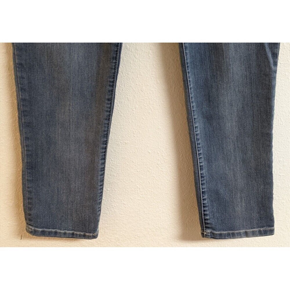 Women's DEMOCRACY Ab Solution Light Blue Ankle Skimmer Jeans Size 8 - Picture 4 of 9